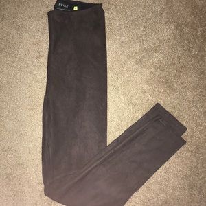 Lysse Suede Chocolate leggings